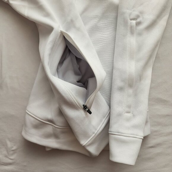 Boston Bruins 100 Centennial White Full Zip Jacket Sweatshirt - Rare - Picture 3 of 12